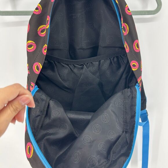 OFWGKTA Odd Future Donut 3 Compartment  Backpack Black Blue Pink School Bag - Picture 5 of 11